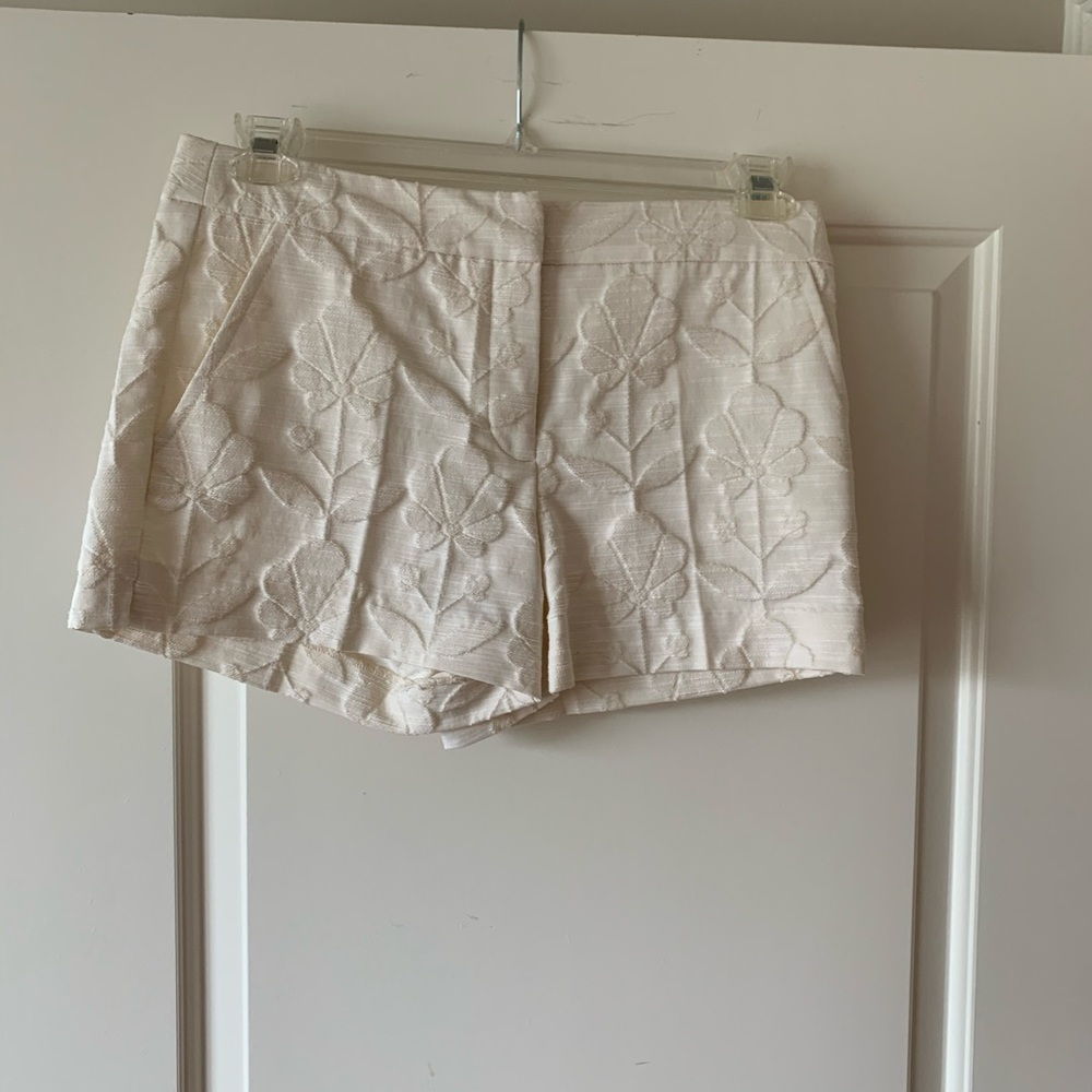 Trina Turk, comfortable textured dressy shorts.